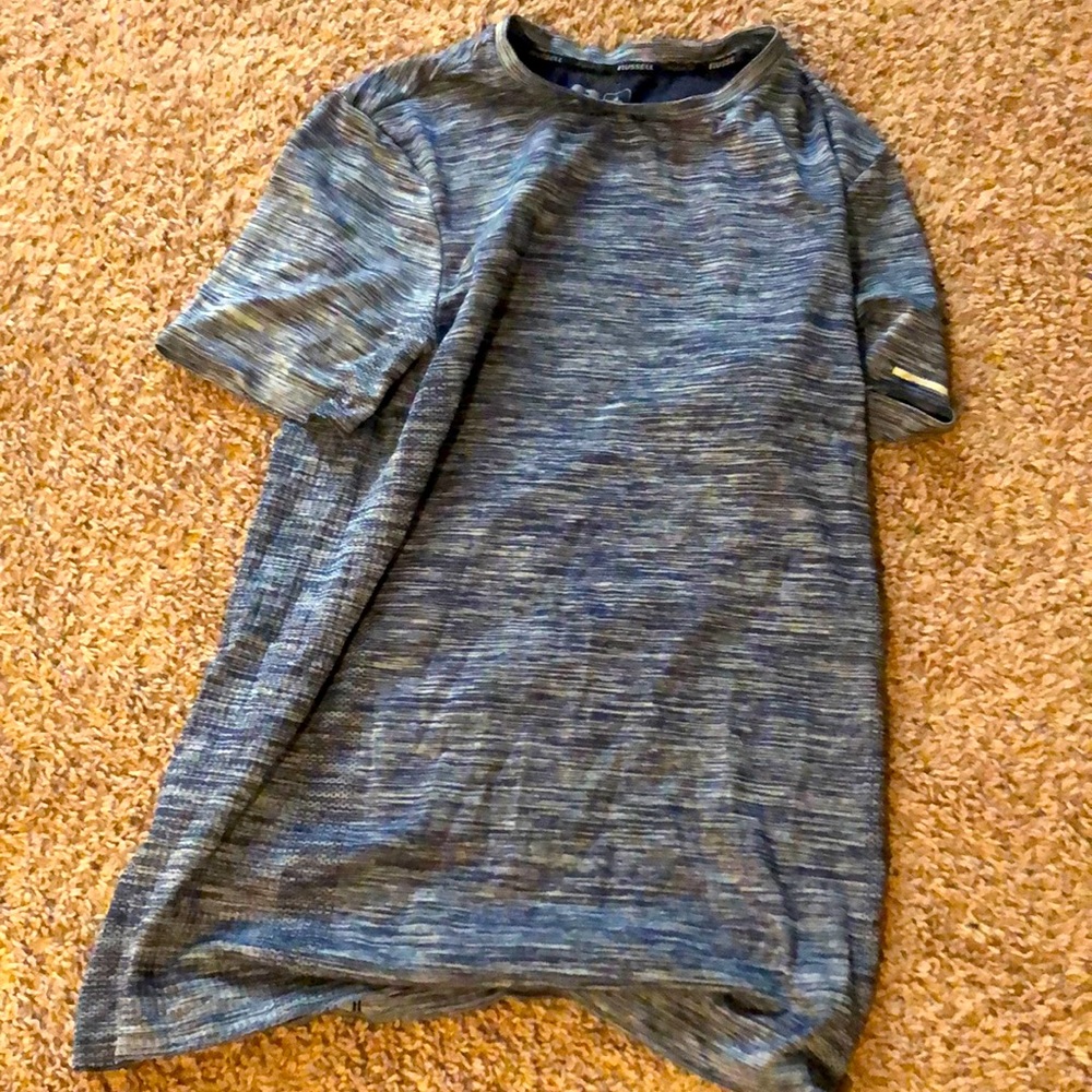 Blue-Grey athletic comfortable shirt